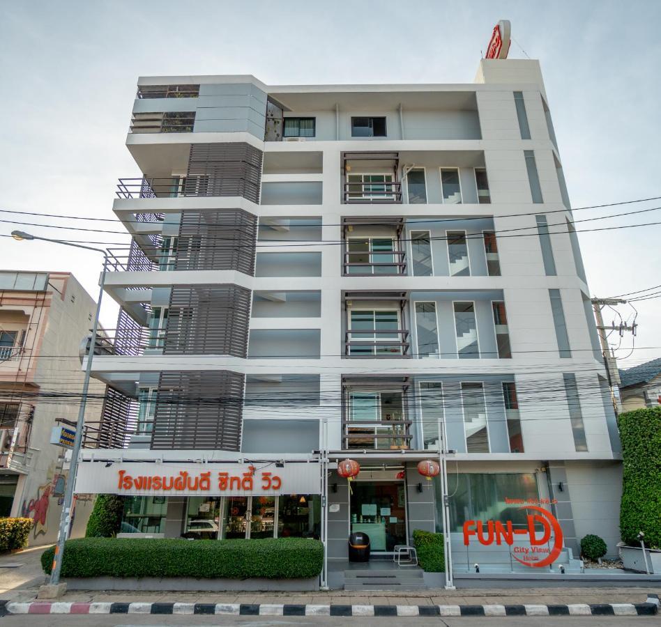 Hotel Fun-D City View Sha Plus Khon Kaen Exterior foto